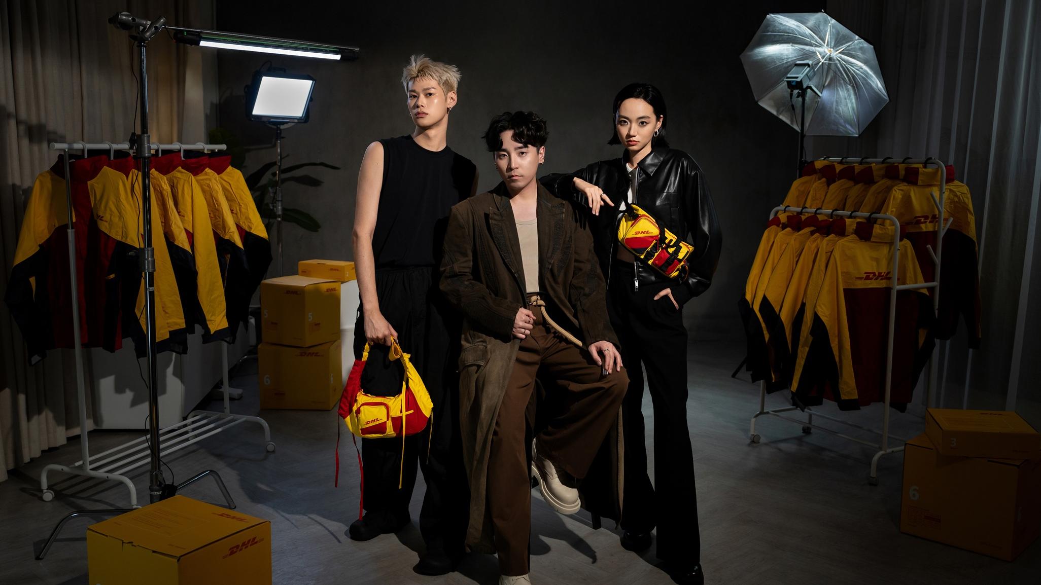 ESG｜DHL改造速遞員制服成配飾 辦慈善義賣