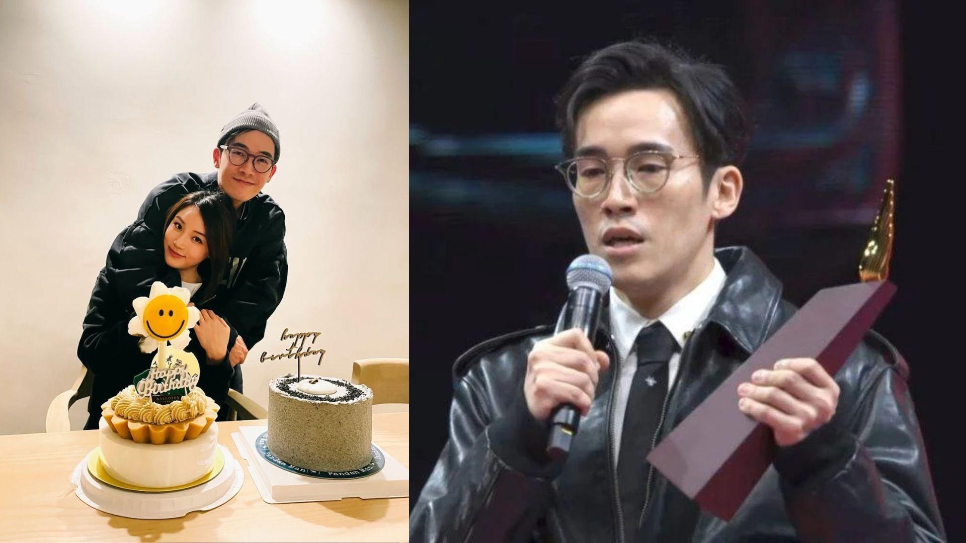 叱咤2024｜陳考威奪監製大獎宣布婚訊 與前Super Girls成員Yanny陳穎欣拉埋天窗