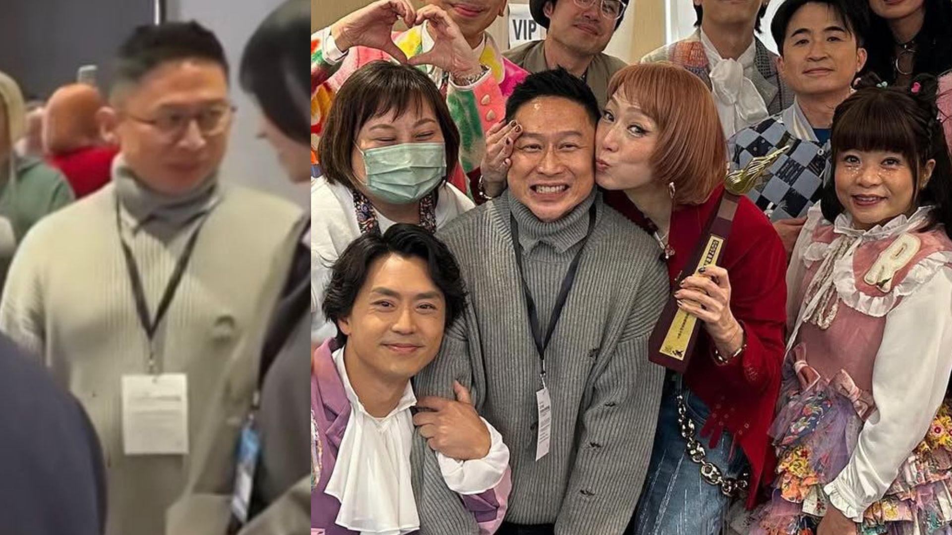 Sammi經理人郭啟華中風後首現身 陪鄭秀文出席叱咤分享榮譽