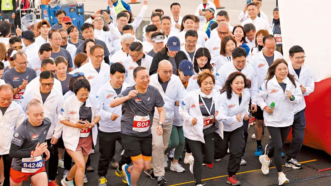 第二屆港珠澳半馬昨舉行  田徑總會：大型賽事是說好香港故事機會