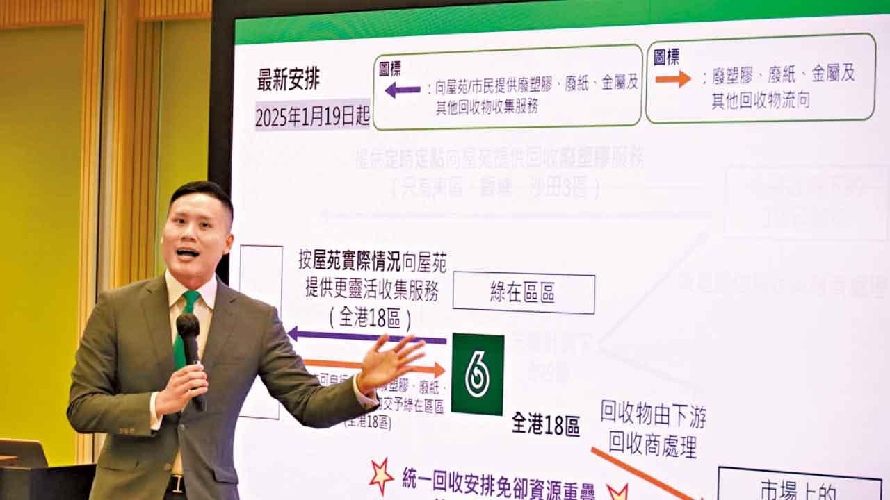 中央收膠終 交綠在區區統一處理 環署：無礙市民回收廢膠