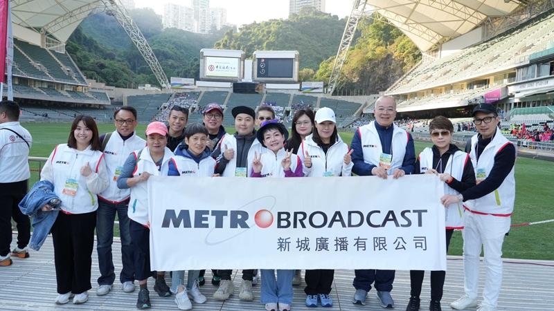 新城義工隊參加百萬行為慈善出力