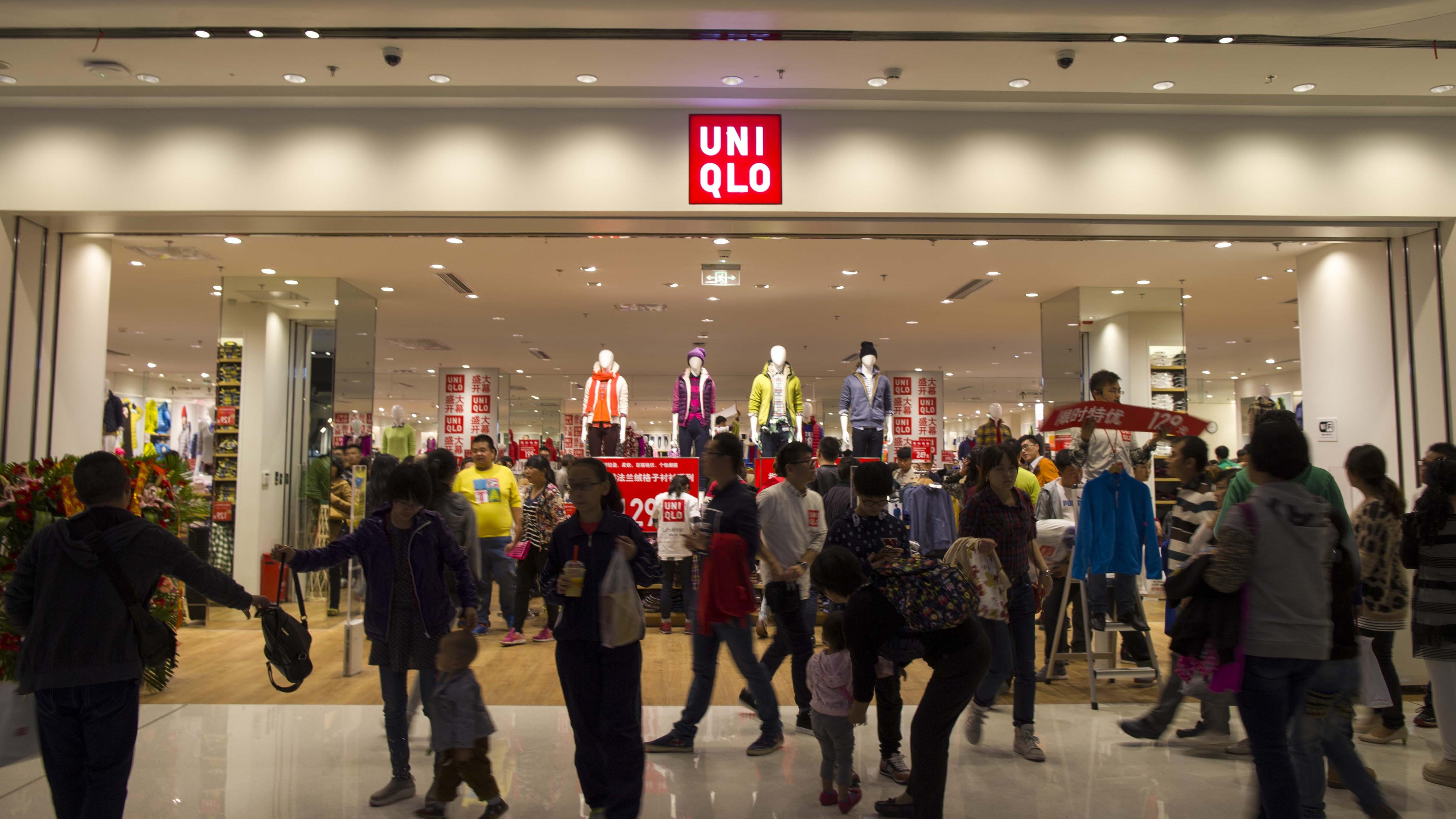 UNIQLO母企上季多賺22% 中港經營溢利大減