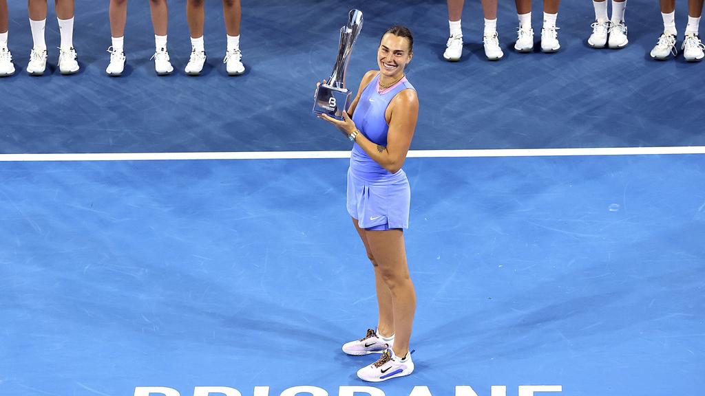 莎巴蘭卡在布里斯班國際賽奪標。(美聯社)