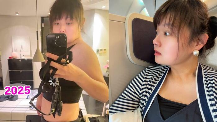 「細細粒」陳嘉佳晒減肥成果 目標再搣甩30磅