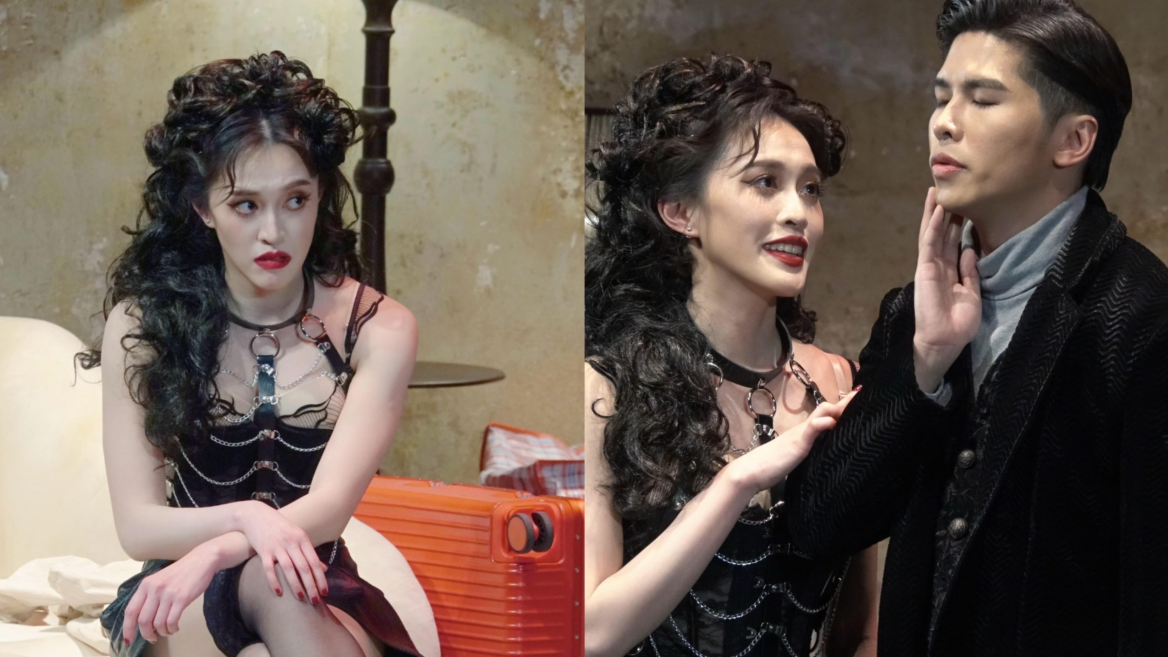 舞台劇《試鏡》女主角蘇子情低胸T-back上陣 孖游學修上演埋身激情戲