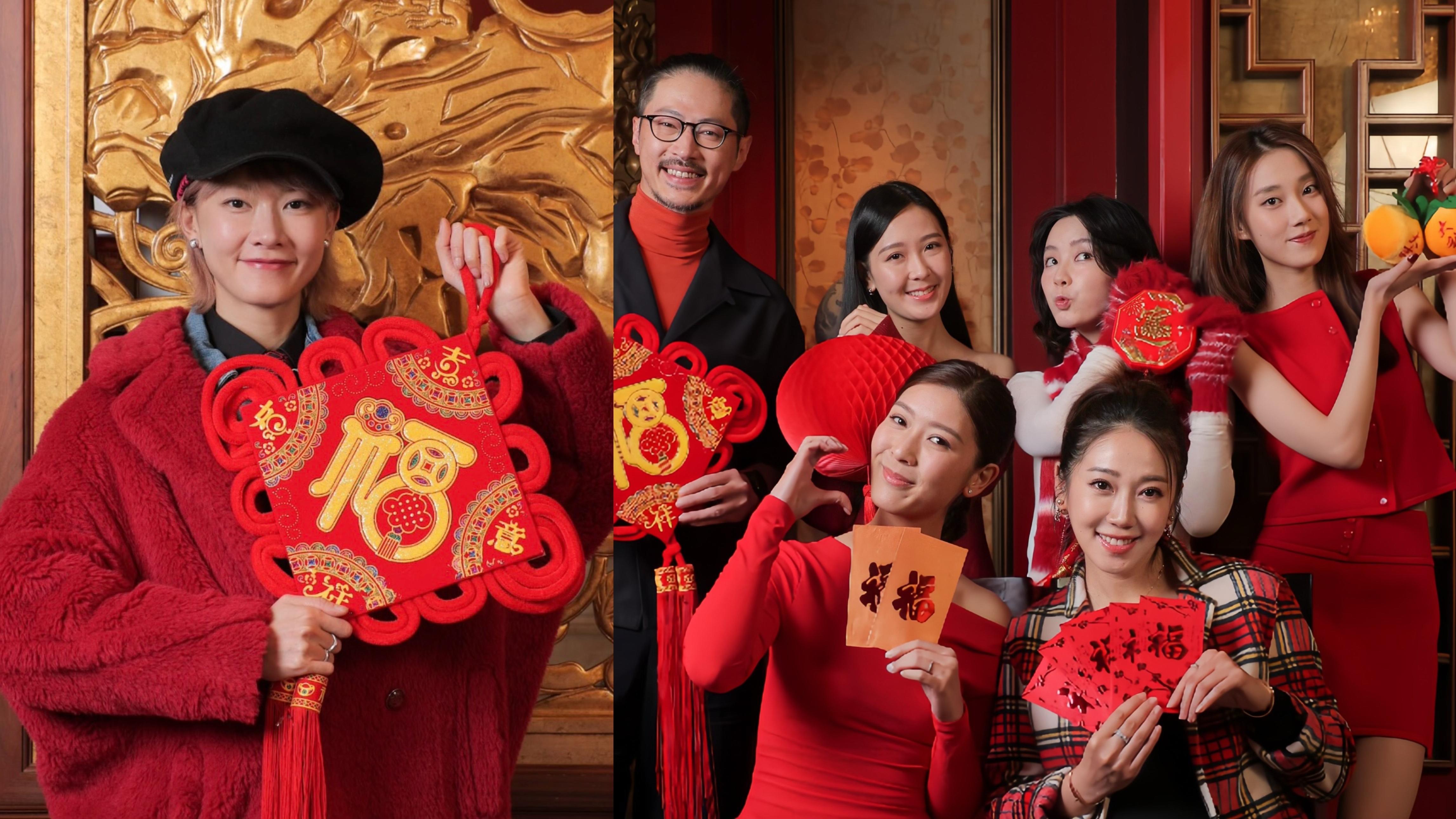 余香凝率師弟妹提早團拜 廖子妤蛇年目標考車學裁縫 