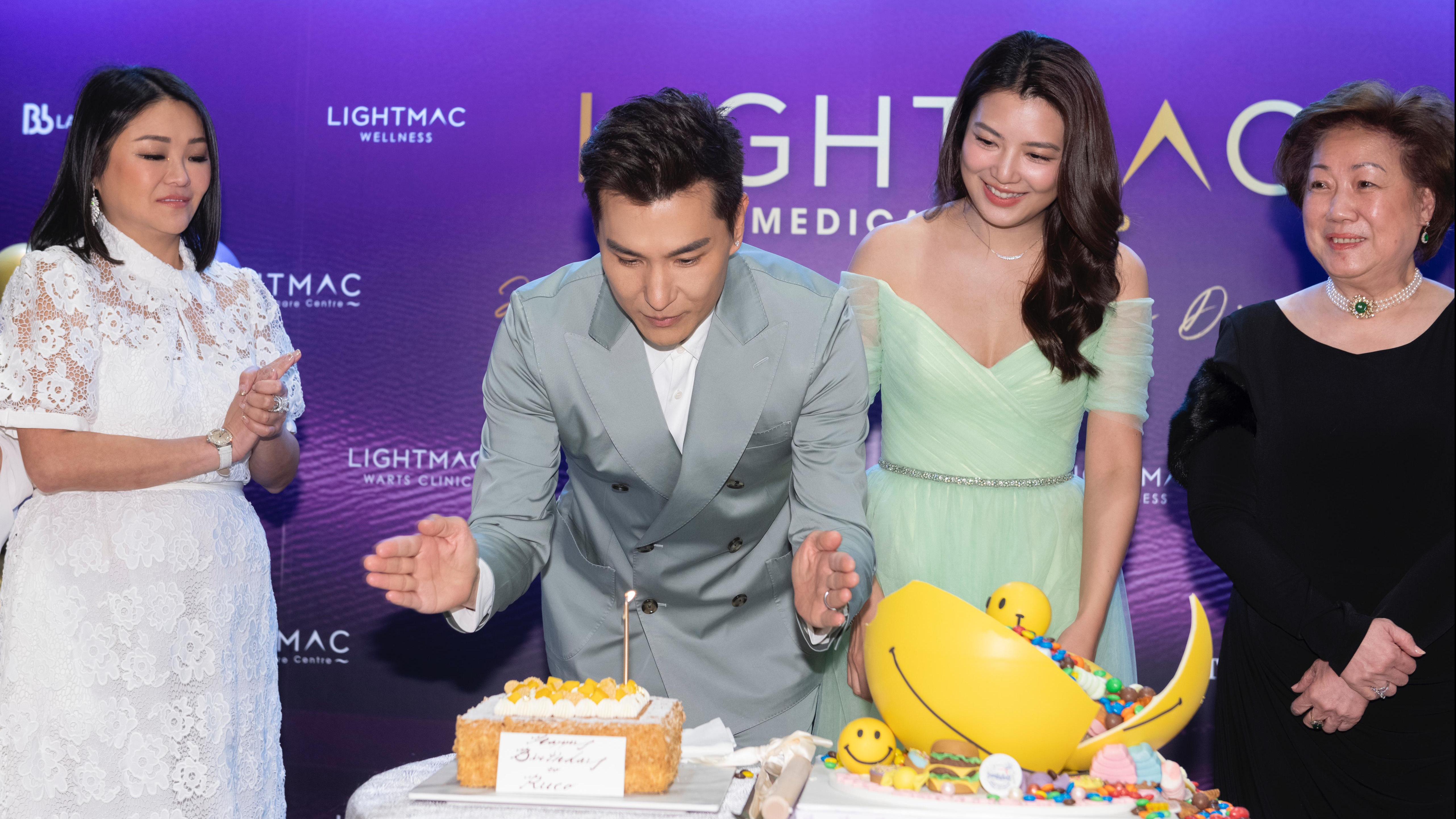 陳展鵬孖單文柔夫妻檔吸金 收蛋糕賀「越扑越有」計劃追多個