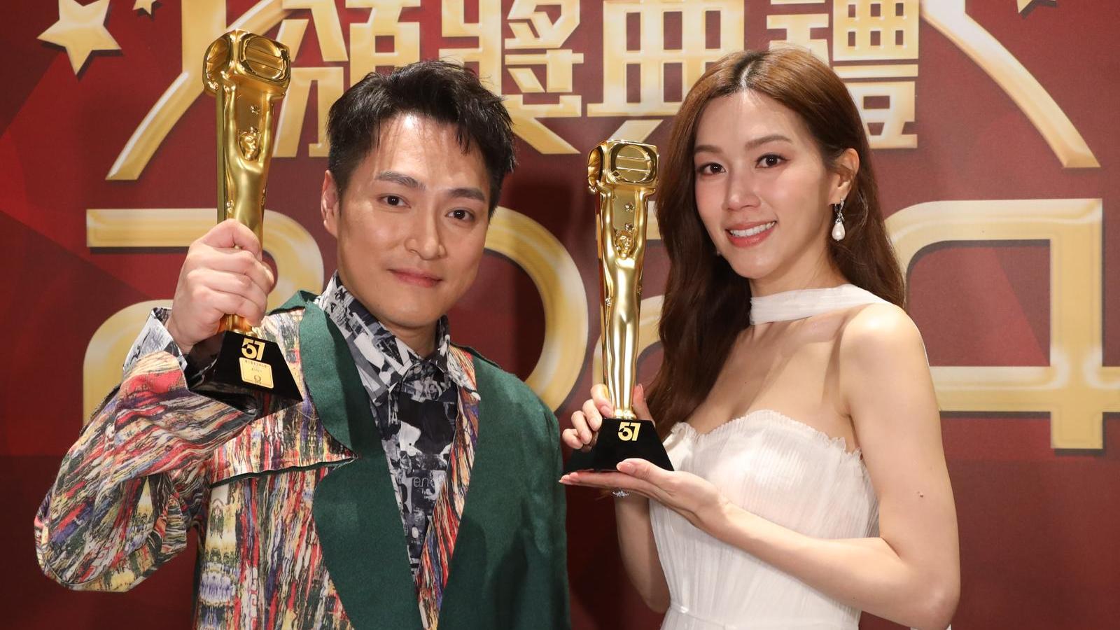 萬千星輝頒獎典禮2024｜傅嘉莉自爆抑鬱曾諗過自殺 林景程拎男配自覺受之有愧