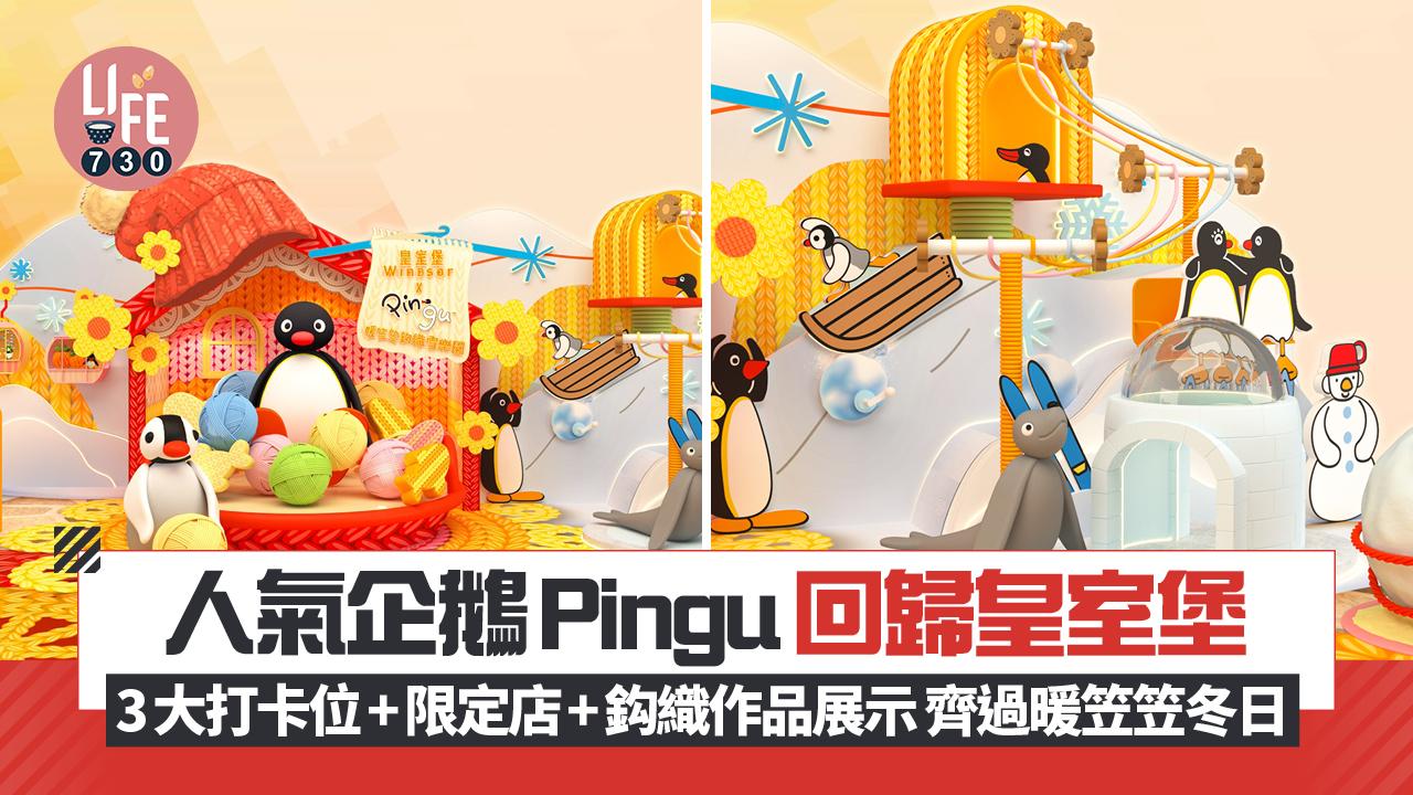 人氣企鵝Pingu回歸皇室堡 3大打卡位+限定店+鈎織作品展示 齊過暖笠笠冬日