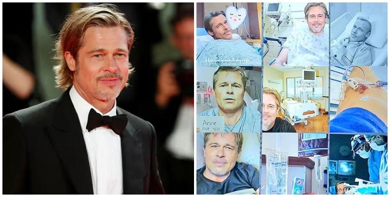 騙徒是用AI（人工智能）技術製作「假圖」和影片(右)來讓婦人相信自己與畢彼特(左)談戀愛。(路透社/網上圖片)