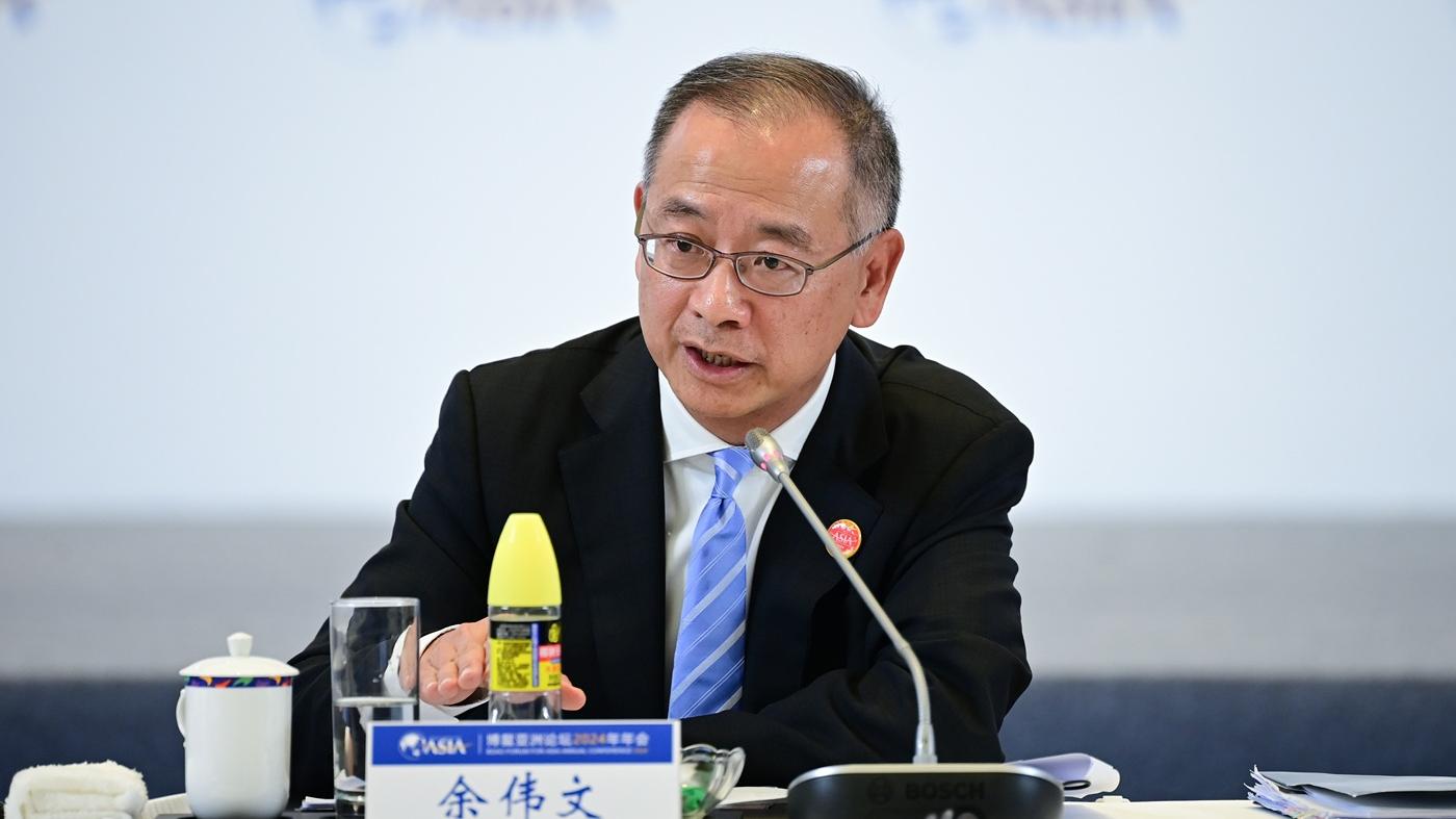 余偉文重申「無意、亦無需改變聯匯制度」