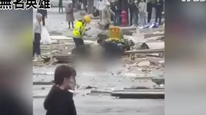 台中新光三越氣爆