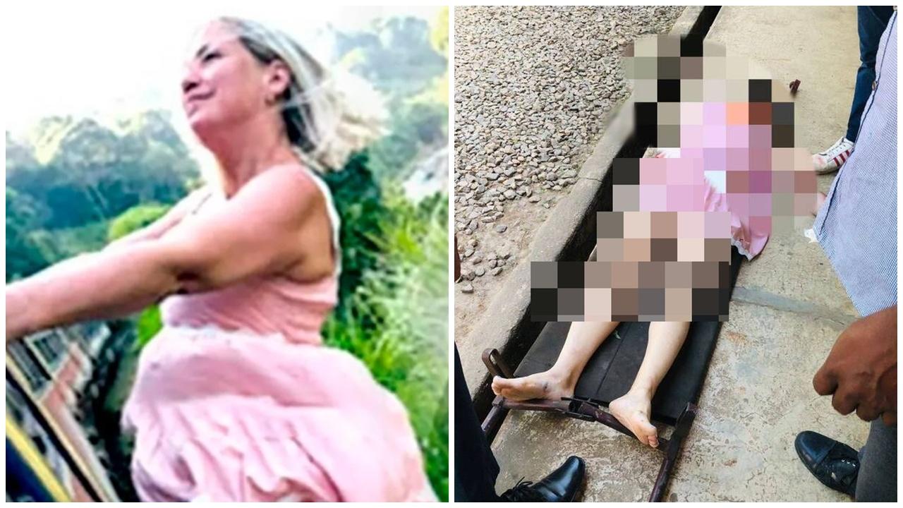 女遊客探身火車外自拍撞石慘死，最美火車路線留倩影成遺照。(X)