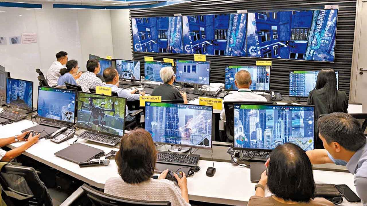 屋宇署獲批成無人機訓練機構 結合人工智能 精準檢測樓宇外牆
