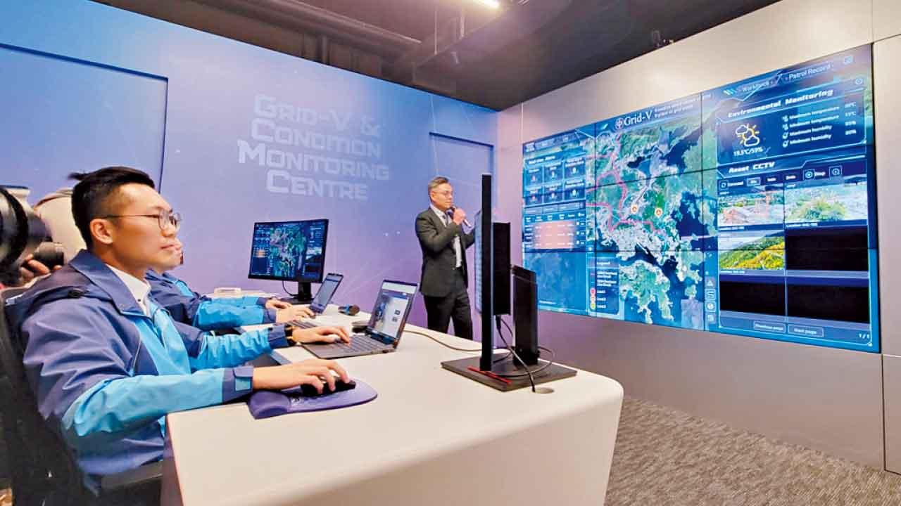 中電採人工智能系統 偵測異常減電力故障