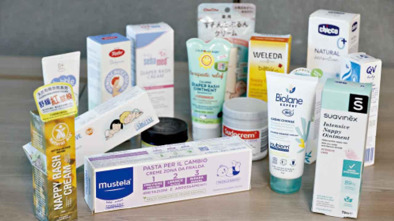 七成半嬰兒護臀膏含受關注成分 一款多達6種香料致敏物