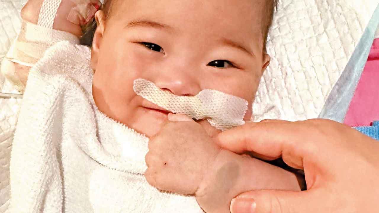 第二宗跨境案例 8月大女嬰移植內地捐心續命 祈祈父親謝捐贈者家庭創奇蹟