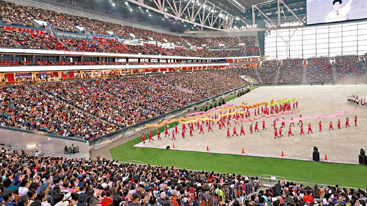 首測「離場易」1萬人使用 啟德體育園最後一次大型演練 5萬人參與