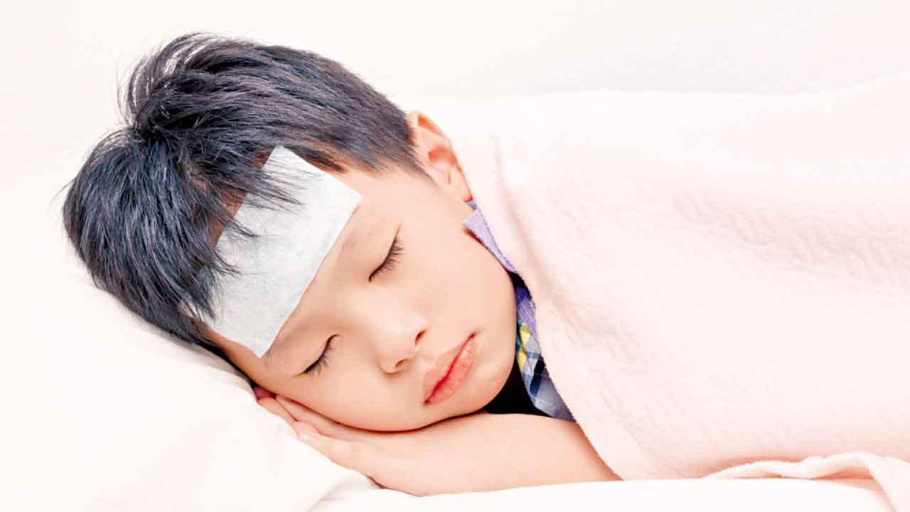 發高燒為何會打冷震？