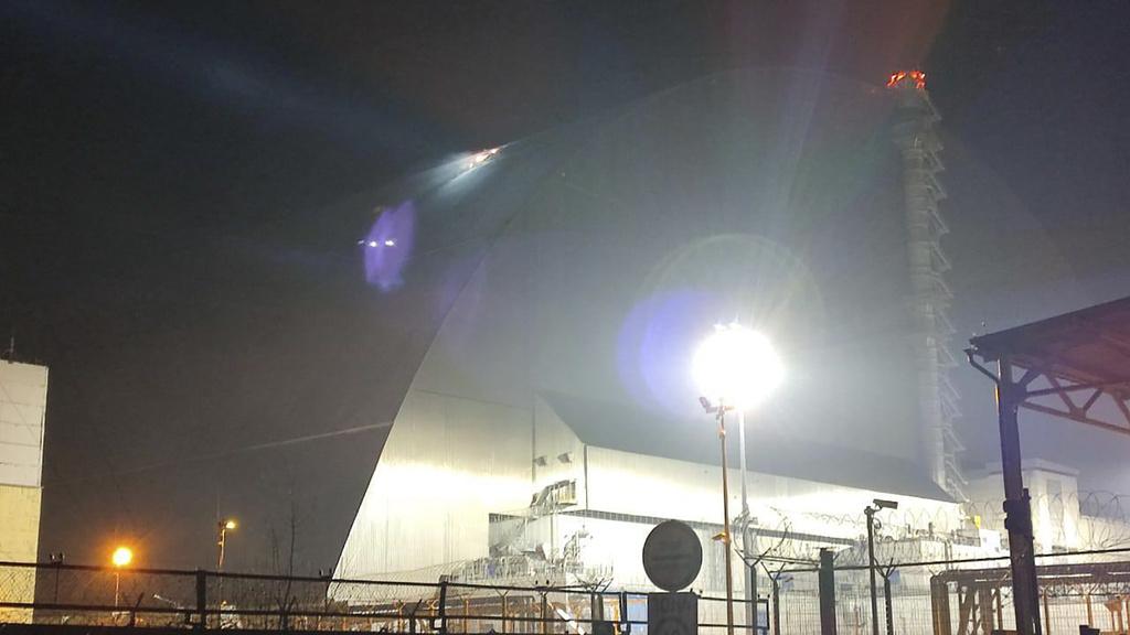 切爾諾貝爾核電廠。(美聯社)