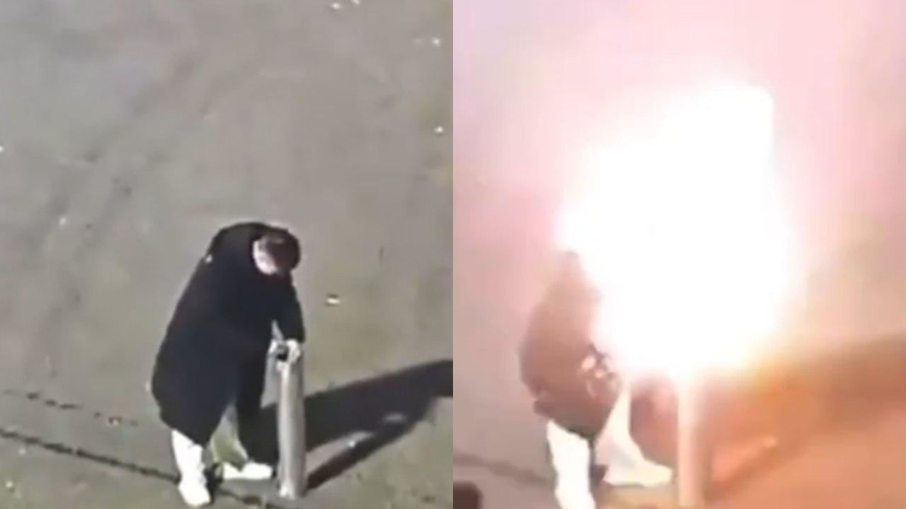 男子酒後點錯煙火引信當場炸死自己　駭人畫面曝光