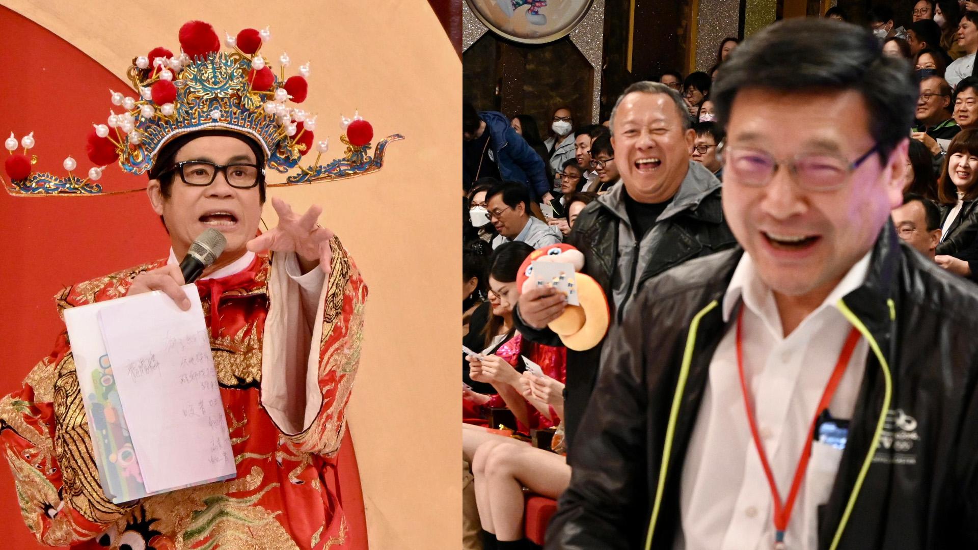 安德尊講錯號碼搞到袁志偉撲個空 曾志偉笑高層抽中獎要炒魷