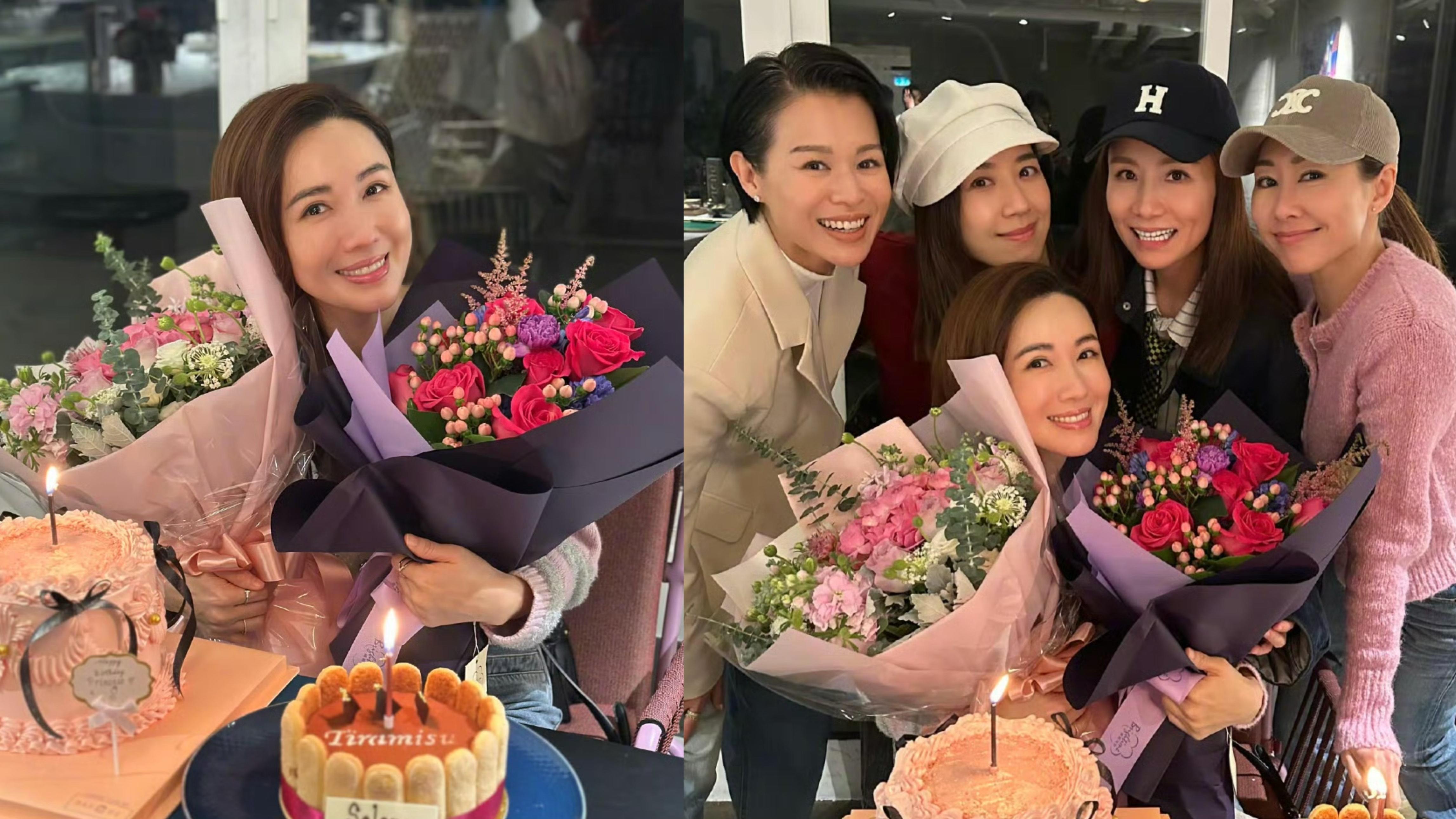 李施嬅回復單身首個生日 孖好姊妹食素慶祝容光煥發