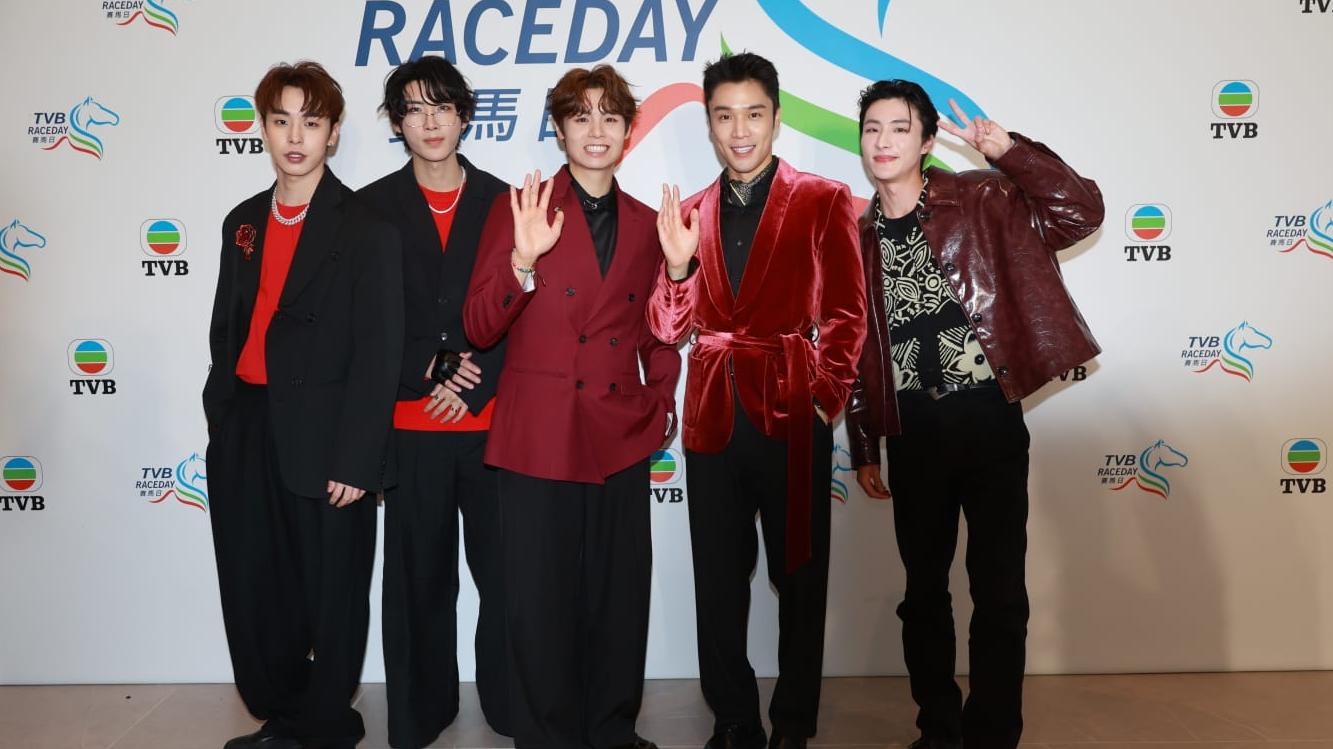 TVB賽馬日｜丁子朗高層前跳唱超緊張  洗靖峰獲超星團兄弟讚跳舞大進步