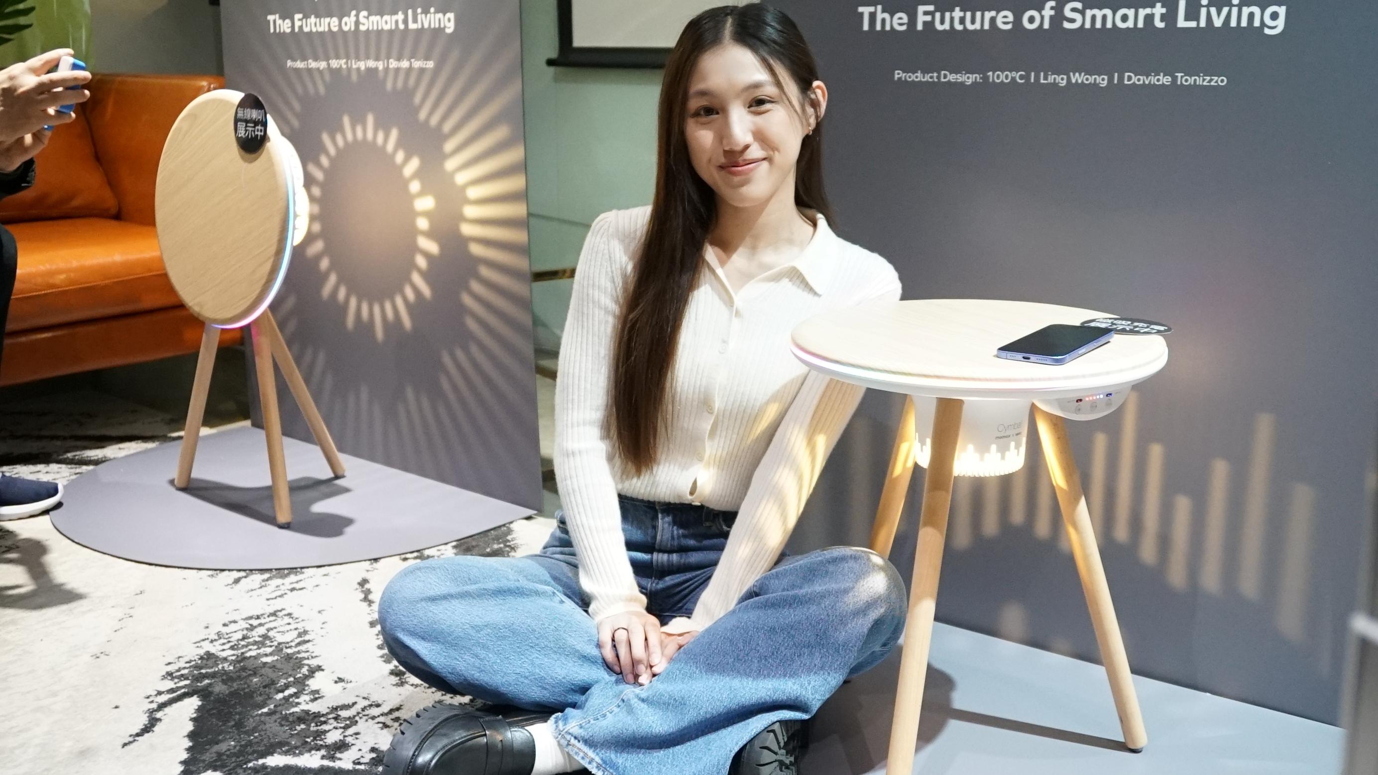 Momax Cymbal咖啡桌可無線充電藍牙播歌　早鳥優惠$999入手