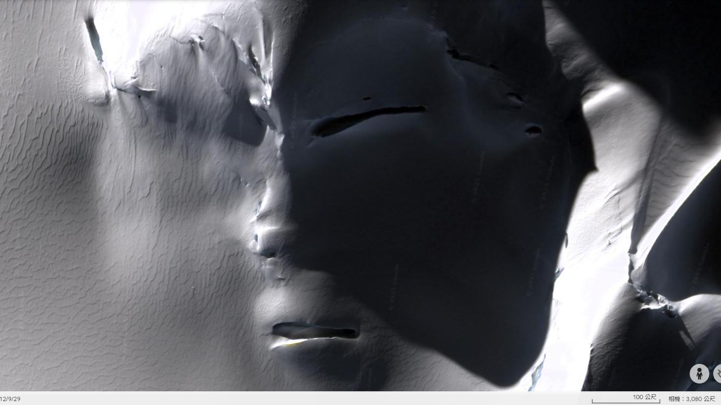 Google Earth原圖。(互聯網)