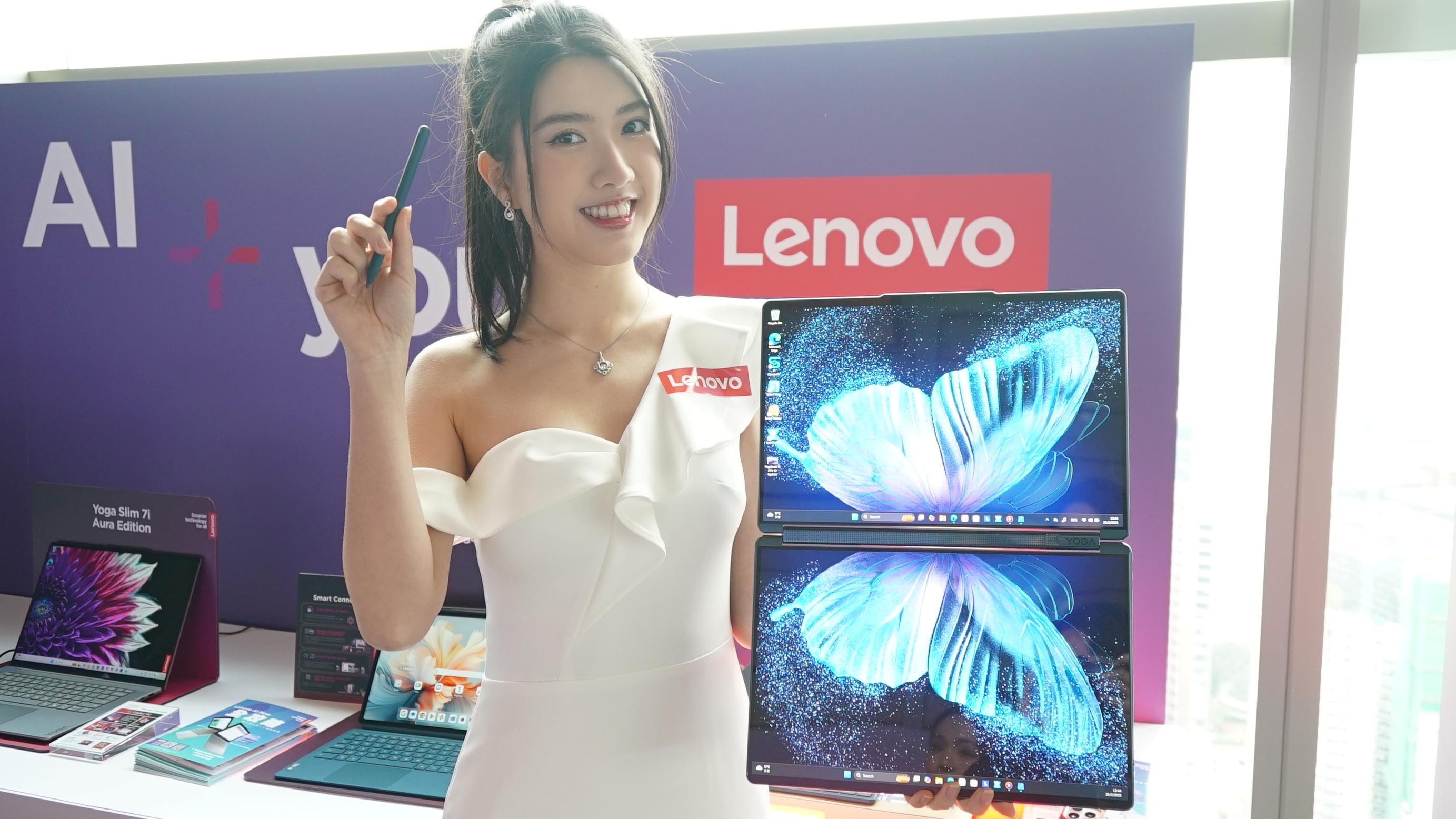 Lenovo AI Now功能助學習創作可離線使用　全新筆電平板系列晒冷