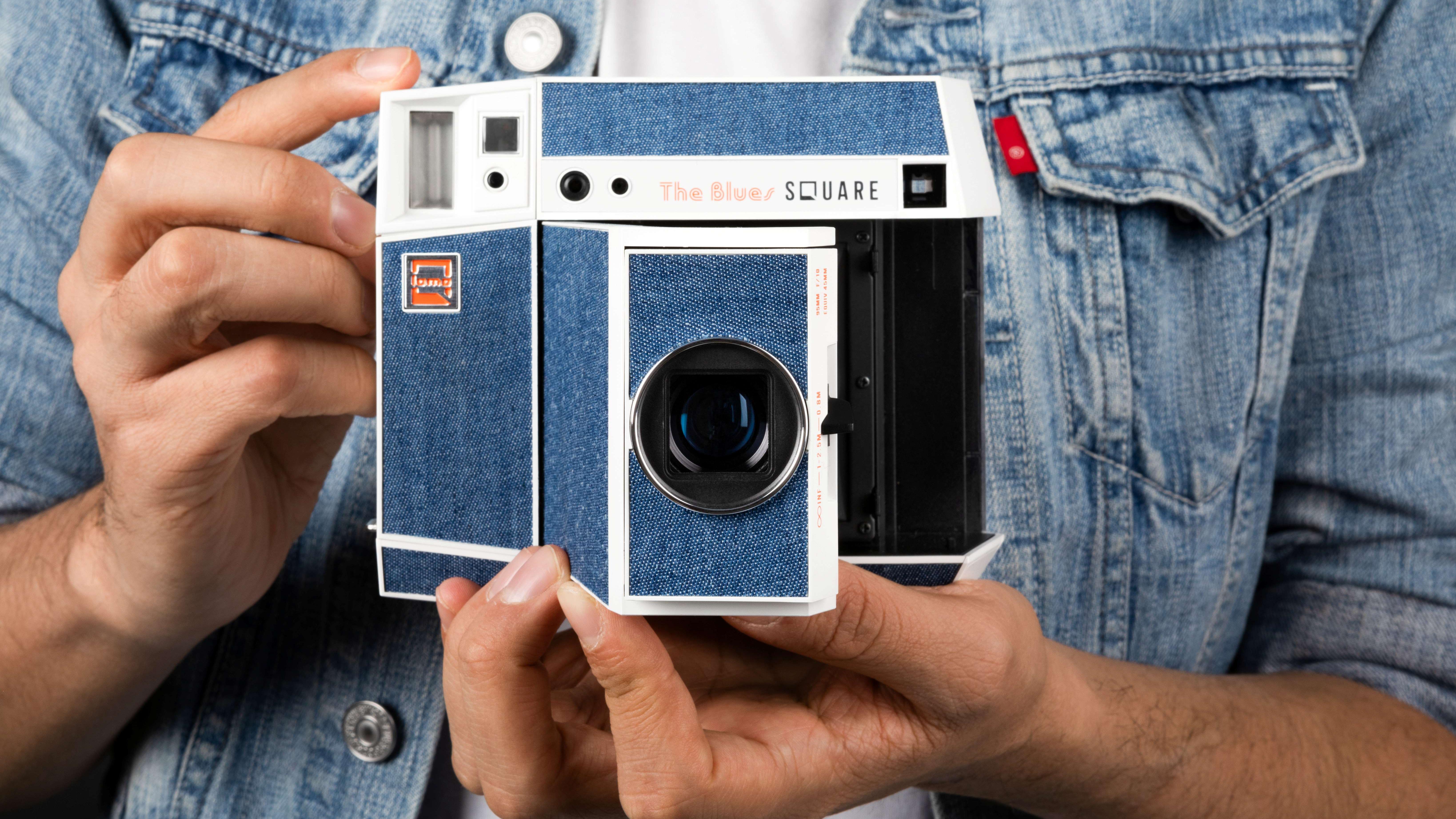 Lomo’Instant Square Glass方形即影即有相機　全新皮革及牛仔布版本