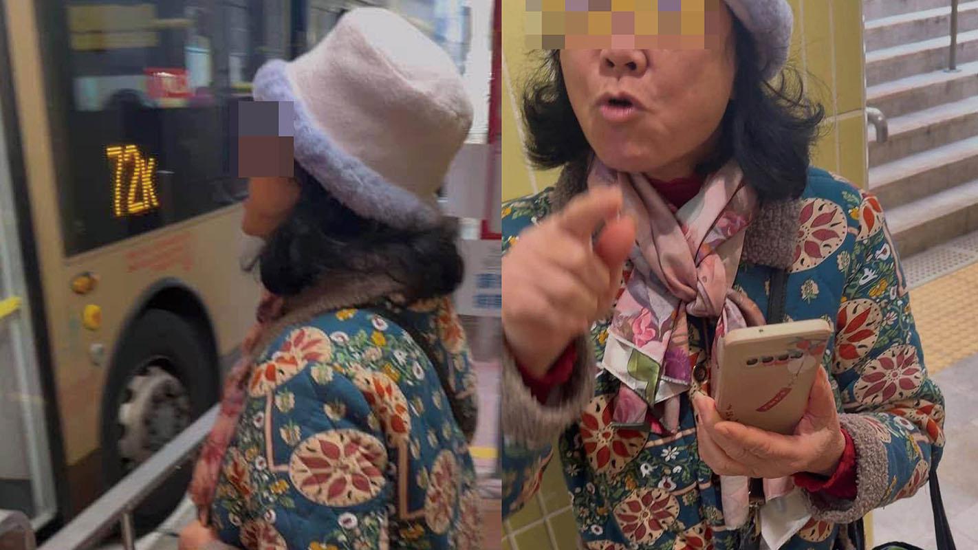 有網民目擊一名使用樂悠咭的婦人，在乘搭巴士期間不斷質問車長為何沒有半價優惠。(網民Mander Mander Wai@FB群組「大埔人大埔谷」)