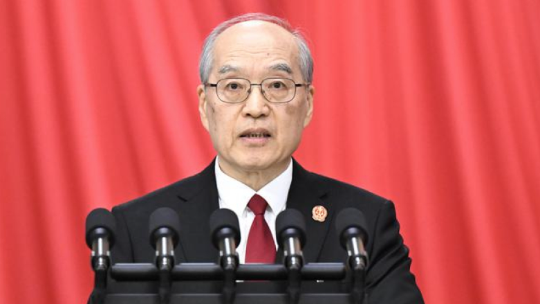 最高人民法院院長張軍發表工作報告