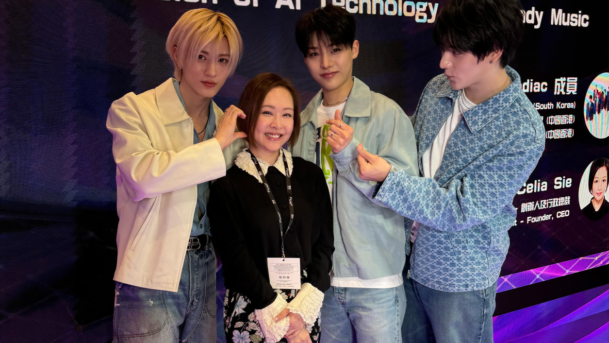 XODIAC三子香港行放肆狂食 現身FILMART與老闆施念慈首度同台