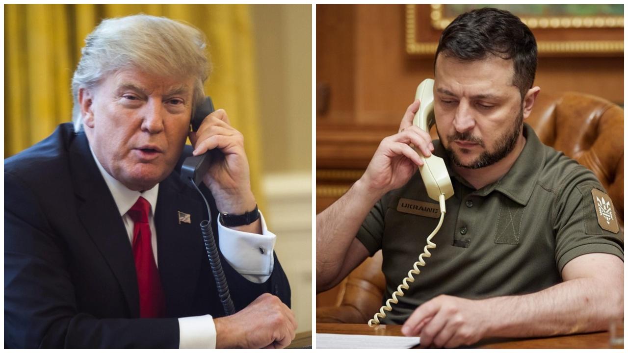 俄烏戰事，特朗普稱與澤連斯基通話，提議由美國接管烏能源設施。(資料圖片)