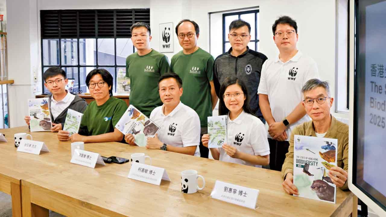 香港擁886個生物物種 逾10年21種在港消失 四分一有滅絕危機