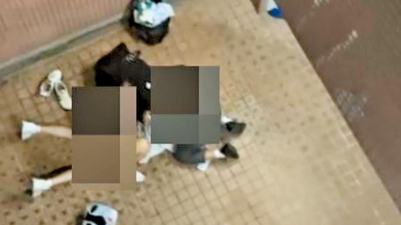 天水圍3男女停車場平台活春宮 警拘16至18歲3男女 檢太空油毒品