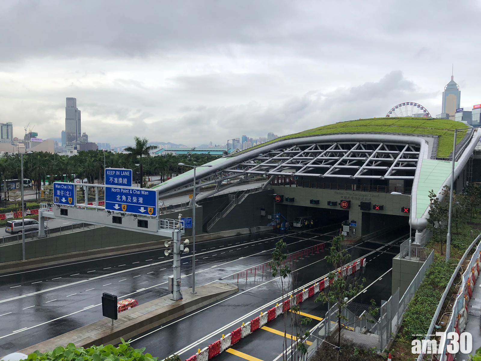 中環及灣仔繞道。（資料圖片）