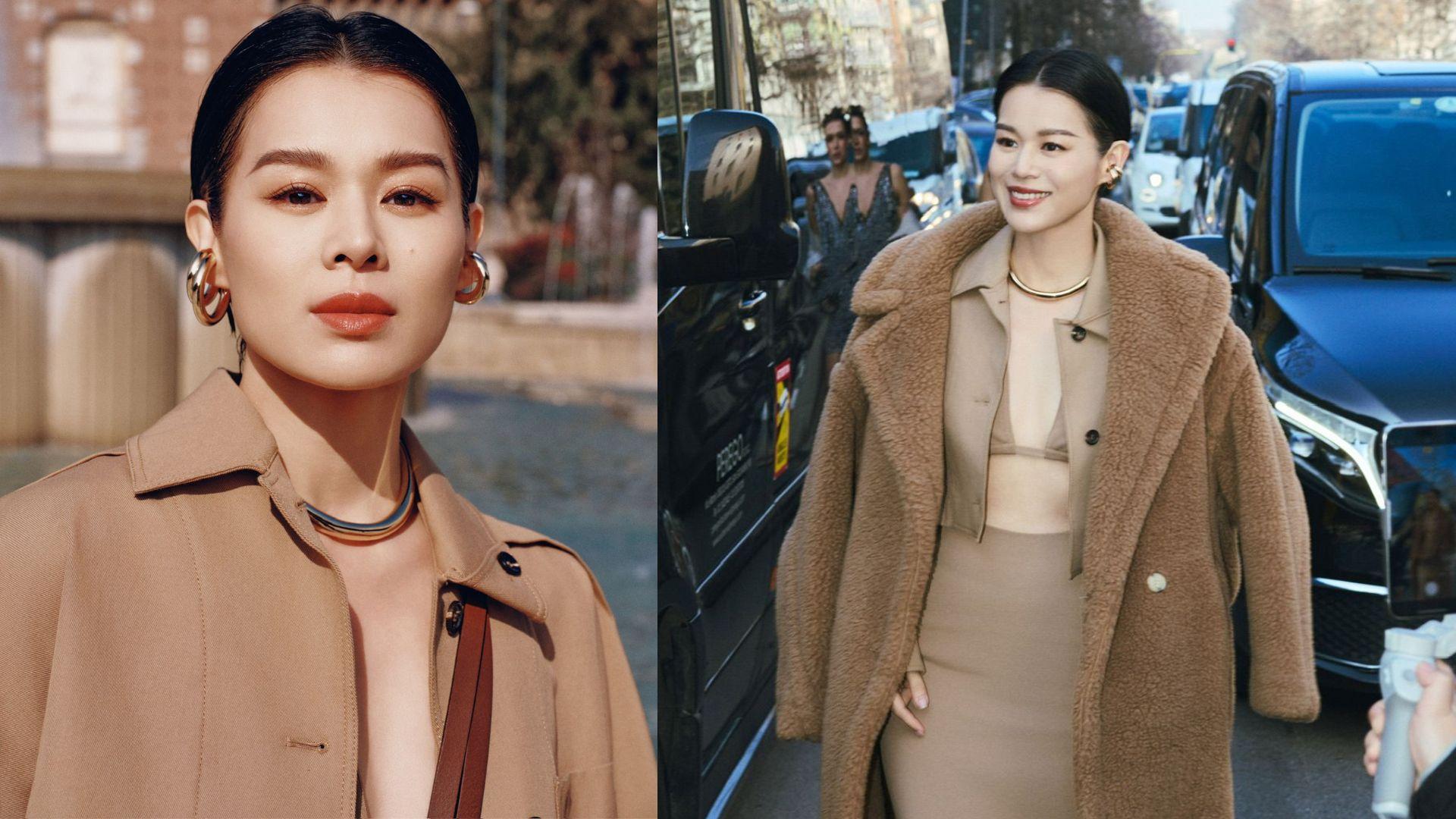 胡杏兒花個半月火速瘦身 中門大開曬bra-top亮相米蘭時裝周