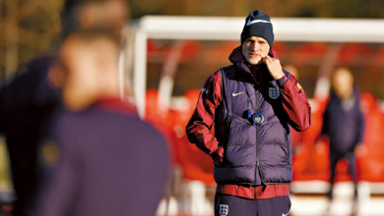 英格蘭後備席，應該不用說德語