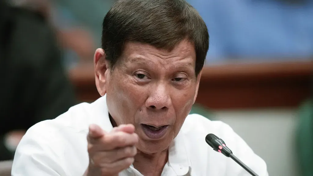 菲律賓前總統杜特爾特，由香港返抵馬尼拉機場被捕(資料圖片)