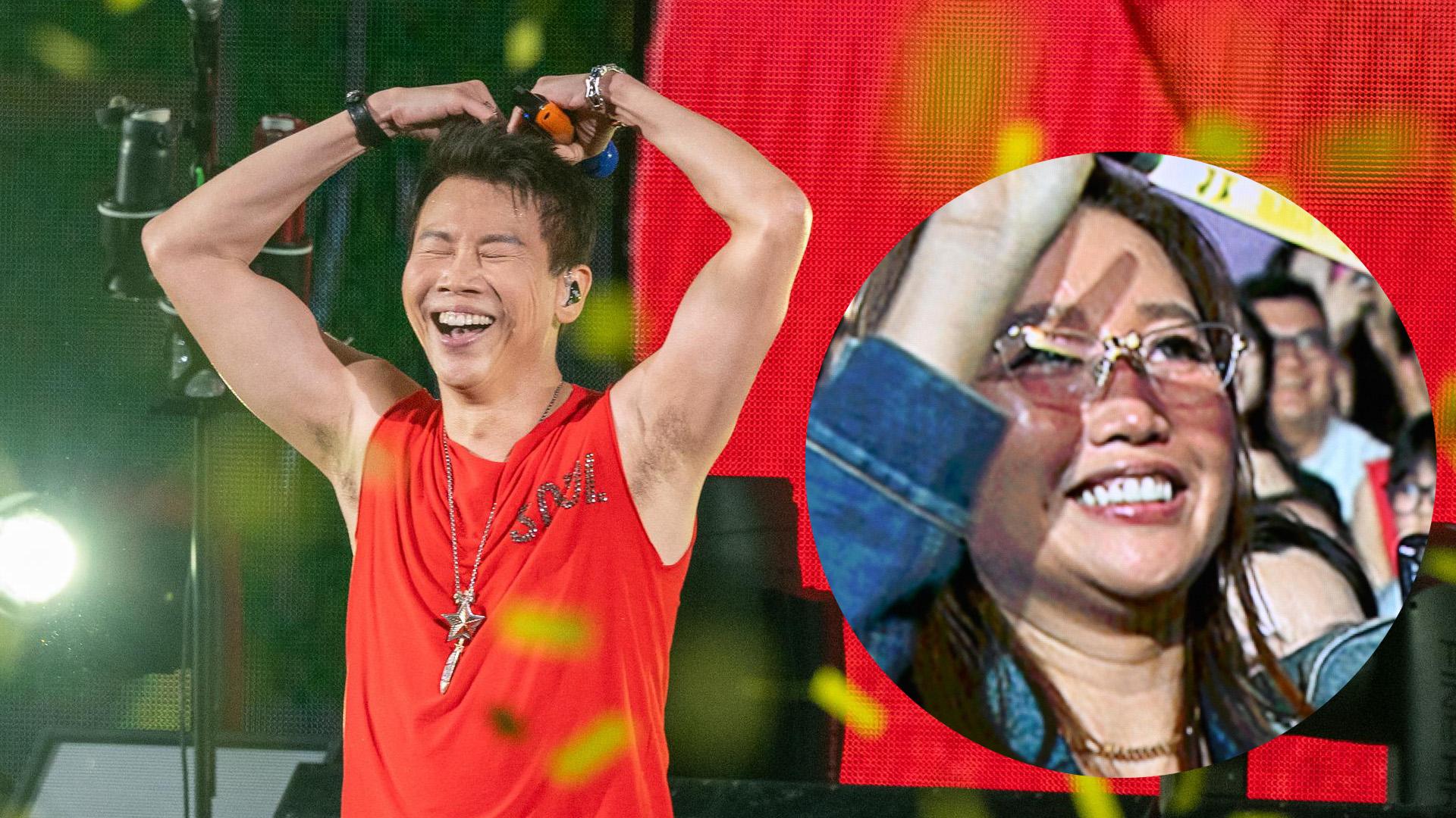 陶喆香港站震翻紅館三度encore 台灣女天后A-Lin專程來港朝聖