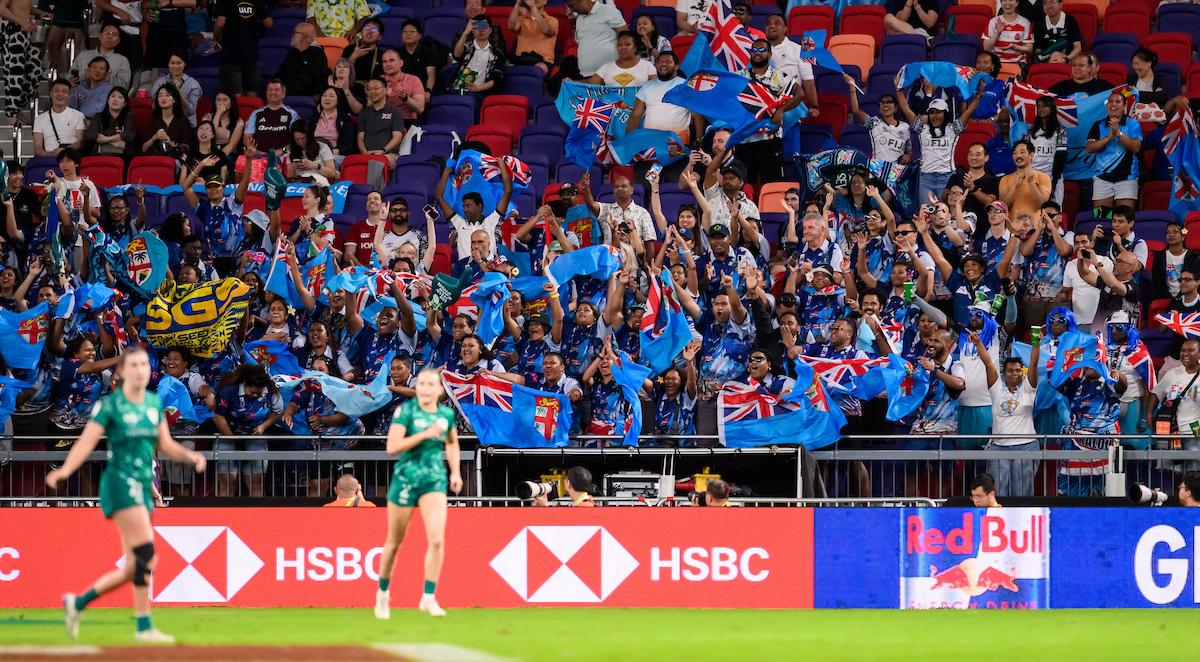 香港國際七人欖球賽首次在啟德主場館舉行。(中國香港欖球總會)