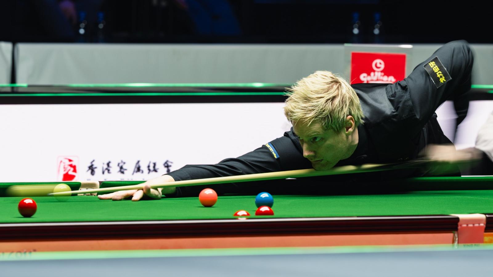 世界桌球大獎賽賽程｜羅拔臣將與冰咸在香港爭冠。（大會提供）