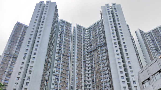 柴灣居屋康翠臺兩房，樓價在40年間升值近11倍。