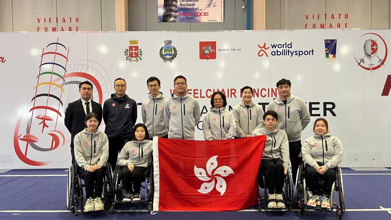 香港隊於殘疾人劍擊世界盃奪2銀4銅 余翠怡獨取1銀1銅
