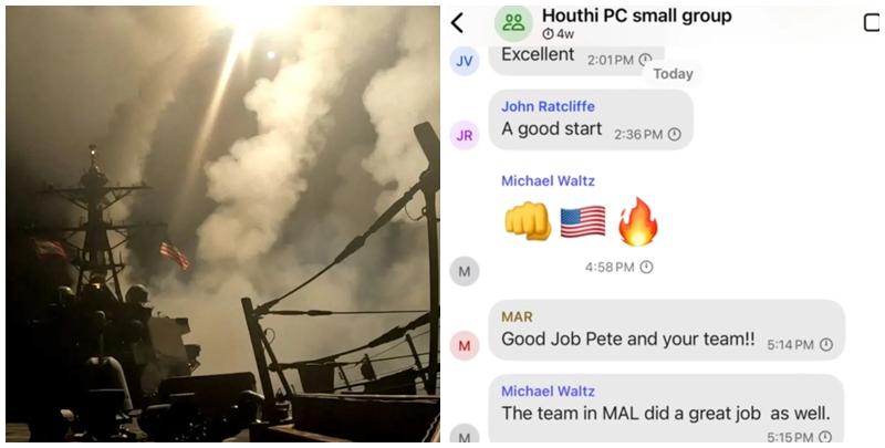 美媒《大西洋》周一（24日）揭發，該雜誌總編輯戈德堡（Jeffrey Goldberg）被白宮團隊錯誤加入通訊軟件Signal通話群組，群組成員包括美國副總統萬斯、國務卿魯比奧、國防部長海格塞思、白宮國家安全顧問沃爾茨等高官，他們曾在群組討論空襲也門胡塞武裝的細節。