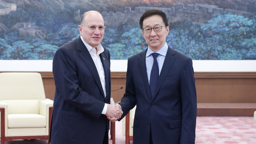 韓正會晤杜嘉祺 「希望滙控繼續深耕中國」